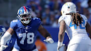 New York Giants offensive tackle Andrew Thomas has been pretty good this season after returning from injury. But he believes he hasn't been good enough.