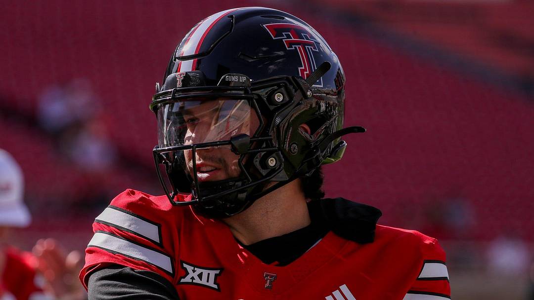 Texas Tech's Brendan Sorsby goes through warmups before the spring football game, Friday, April 17, 2026, at Jones AT&T Stadium. Texas Tech's Brendan Sorsby goes through warmups before the spring football game, Friday, April 17, 2026, at Jones AT&T Stadium.