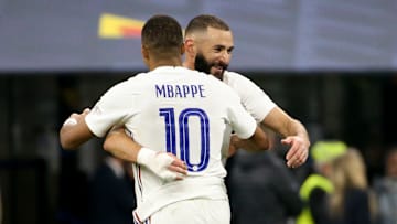 Mbappe soutient Benzema après sa blessure