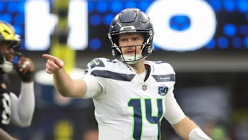 Sam Darnold of the Seattle Seahawks