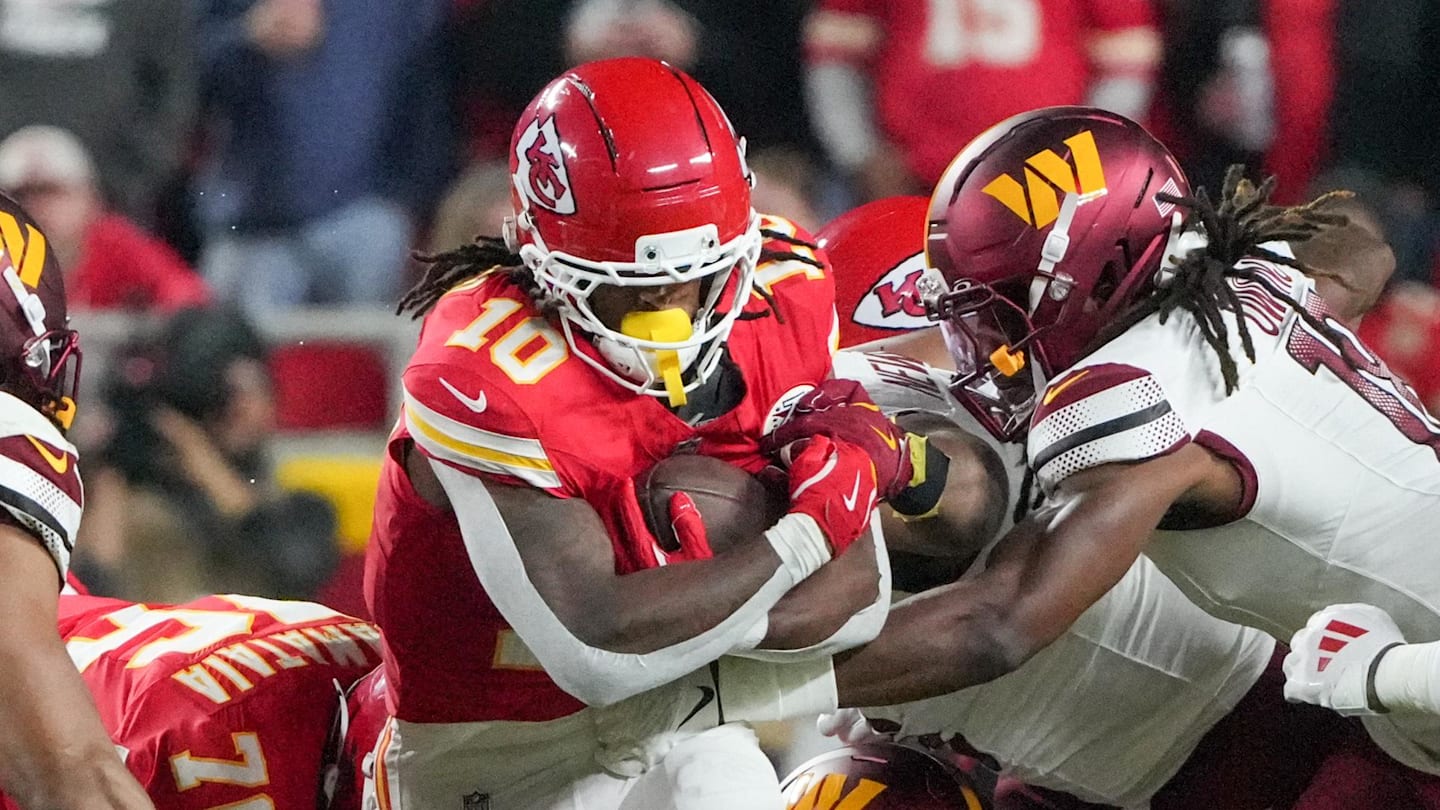 Pacheco Ruled Out; Chiefs Also Lose Simmons