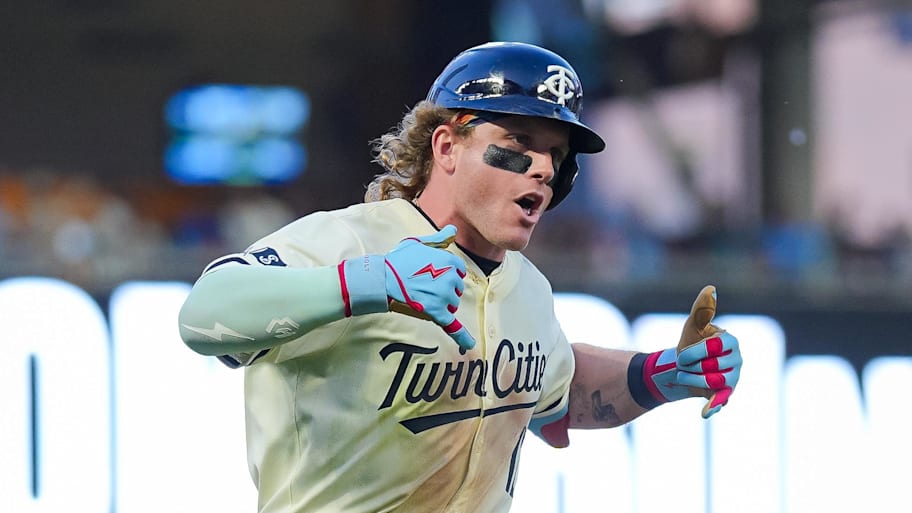 Twins outfielder Harrison Bader was traded to the Phillies | Brad Rempel-Imagn Images