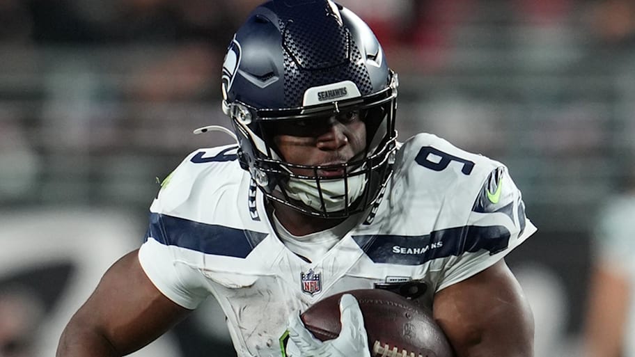 Seattle Seahawks running back Kenneth Walker III 