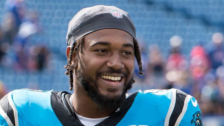 Former Carolina Panthers outside linebacker Cam Gill