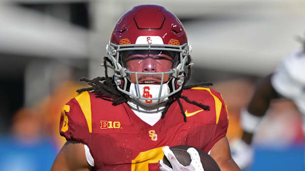 USC trojans lincoln riley college football playoff big ten Recruiting Transfer NIL Makai Lemon Jayden Maiava Waymond Jordan 