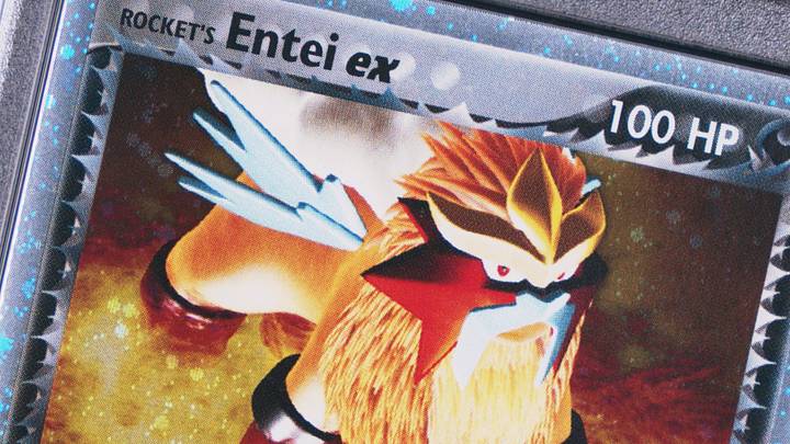 PSA 10 Entei ex Pokémon Card Shatters Record Sale