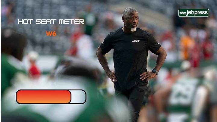 New York Jets head coach Aaron Glenn