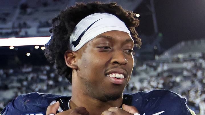 Washington Commanders running back Kaytron Allen