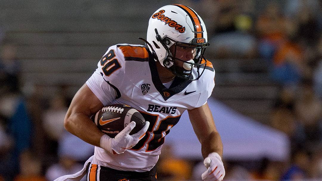 Oregon State’s Eric Olsen runs the ball during a football game against UTEP on Saturday, Sept. 26, 2026, at the Sun Bowl in El Paso, Texas. Oregon State’s Eric Olsen runs the ball during a football game against UTEP on Saturday, Sept. 26, 2026, at the Sun Bowl in El Paso, Texas.