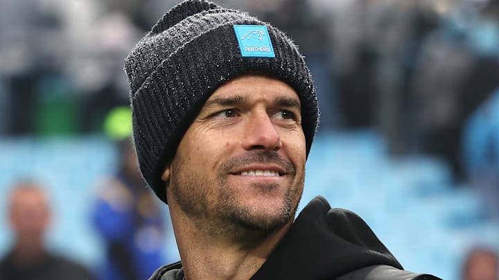 Carolina Panthers head coach Dave Canales