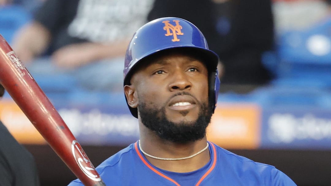 New York Mets outfielder Starling Marte (6) 