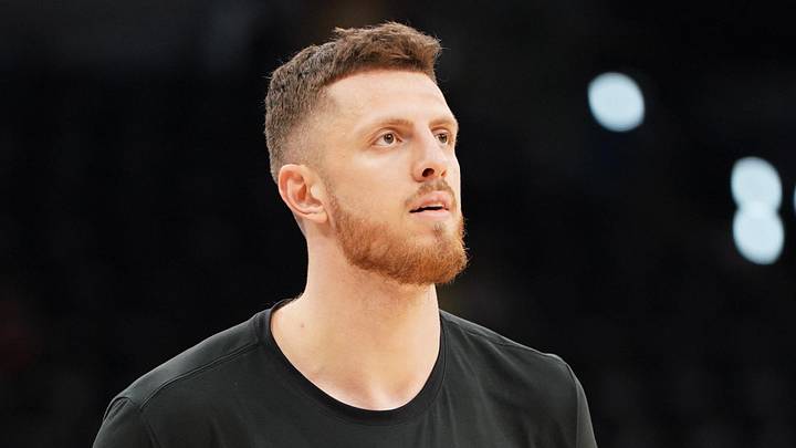 Oklahoma City Thunder center Isaiah Hartenstein (55) warms up before the start of game six of the western conference finals for the 2026 NBA playoffs at Frost Bank Center on May 28, 2026.