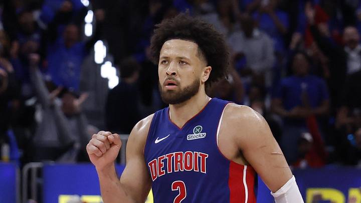 May 13, 2026; Detroit, Michigan, USA; Detroit Pistons guard Cade Cunningham (2): Rick Osentoski-Imagn Images