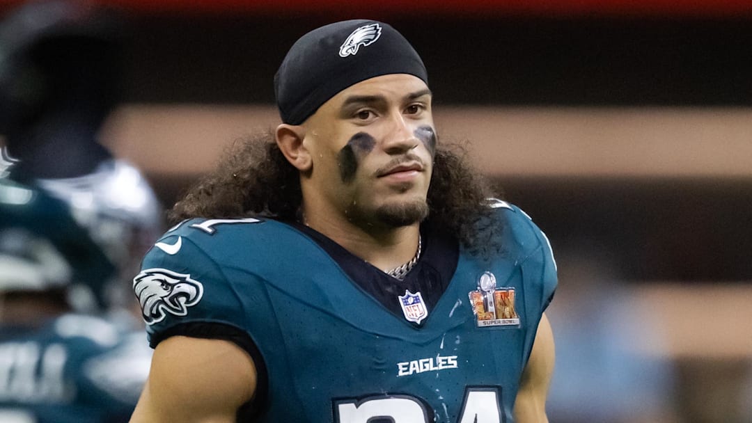 Philadelphia Eagles safety Sydney Brown