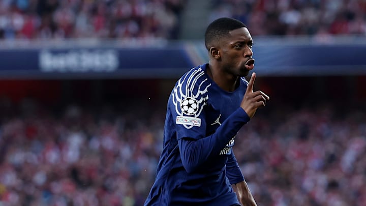 Ousmane Dembélé avait réalisé avec le PSG une campagne de Ligue des Champions exceptionnelle Ousmane Dembélé avait réalisé avec le PSG une campagne de Ligue des Champions exceptionnelle