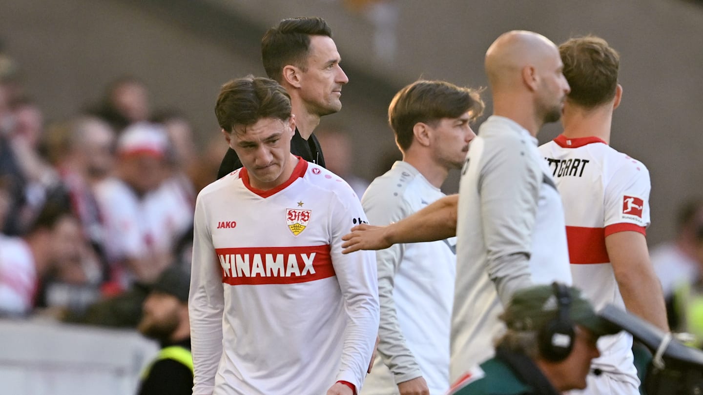 Nach Horror-Foul an Stiller: VfB-Coach gibt düstere Verletzungsprognose ab