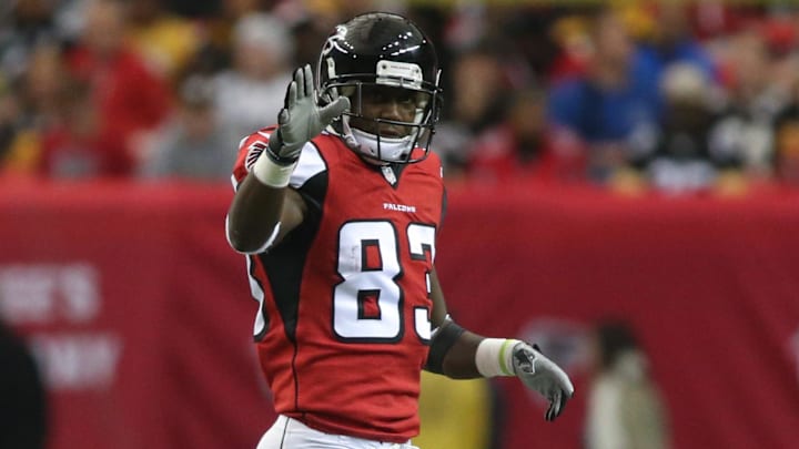 The two wide receivers played together for four seasons The two wide receivers played together for four seasons