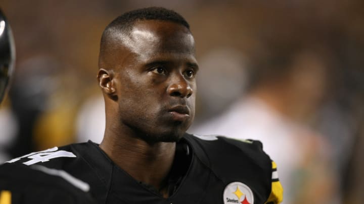 Aug 10, 2013; Pittsburgh, PA, USA; Pittsburgh Steelers cornerback Ike Taylor (24) walks on the sidelines against the New York Giants during the first half at Heinz Field. Mandatory Credit: Jason Bridge-USA TODAY Sports