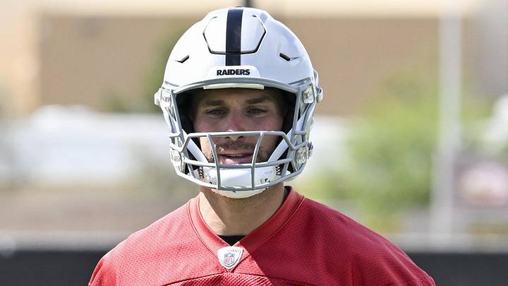 Las Vegas Raiders quarterback Kirk Cousins 