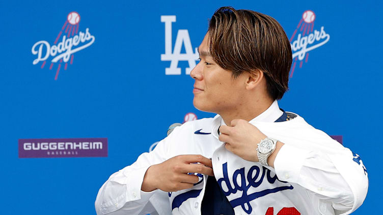 Los Angeles Dodgers Introduce Yoshinobu Yamamoto