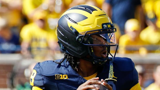 USC Trojans Lincoln Riley Jayden Maiava Sherrone Moore Michigan Wolverines Eric Gentry College Football Waymond Jordan Big 10