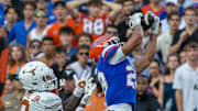 Florida defensive back Devin Moore is one of five Gators with an interception this season.