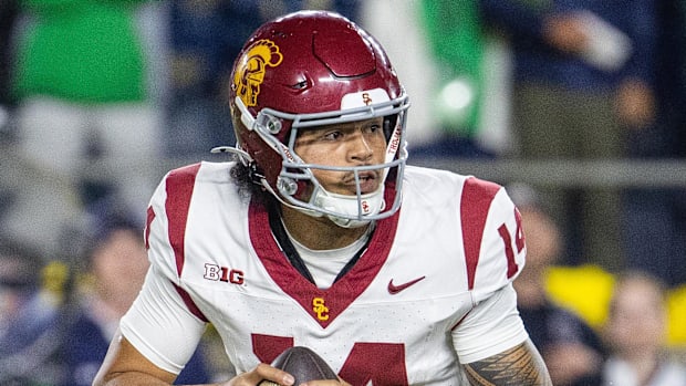 USC trojans lincoln riley college football playoff big ten Recruiting NIL Nebraska Cornhuskers Jayden Maiava Heisman Trophy 