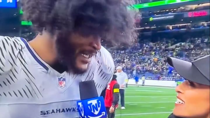 Ernest Jones speaks about the Rams' late-game behavior. 