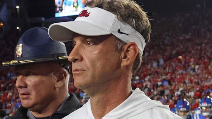 Joel Klatt has been unimpressed with the way Lane Kiffin has handled his coaching search, which has a frontrunner, for now