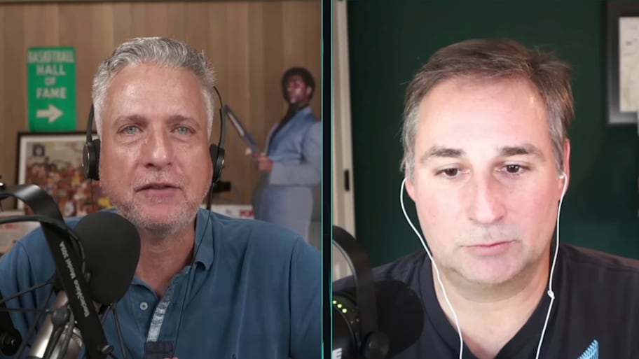Bill Simmons floated the possibility of the Pelicans being relocated in lieu of NBA expansion. | via Bill Simmons/YouTube