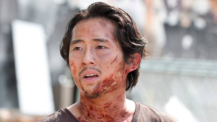 Steven Yeun as Glenn Rhee - The Walking Dead _ Season 6, Episode 7 - Photo Credit: Gene Page/AMC