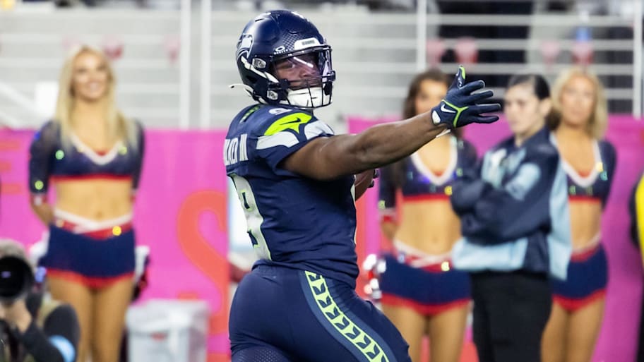 Kansas City Chiefs running back Kenneth Walker III