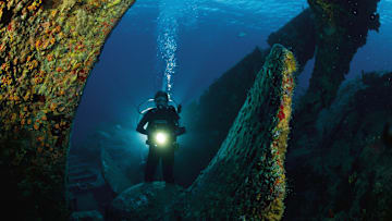 Divers have said that the RMS ‘Rhone’ is haunted.