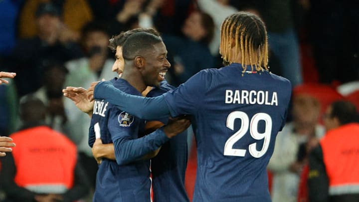 Le PSG au Parc des Princes face à Brest