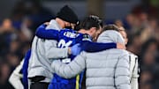 Ben Chilwell bei seiner Verletzung gegen Juventus