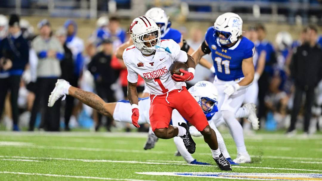 Youngstown State wide receiver Lynn Wyche-El (1) Youngstown State wide receiver Lynn Wyche-El (1)