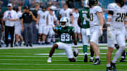 Tulane wide receiver Bryce Bohannon makes a first down catch against Army.