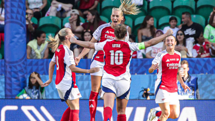 The Gunners were major underdogs coming into the Women's Champions League final.