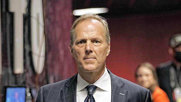May 4, 2022; Toronto, Ontario, CAN; Tampa Bay Lightning head coach Jon Cooper comes out of the dressing room to start game two of the first round of the 2022 Stanley Cup Playoffs against the Toronto Maple Leafs at Scotiabank Arena. Mandatory Credit: John E. Sokolowski-Imagn Images May 4, 2022; Toronto, Ontario, CAN; Tampa Bay Lightning head coach Jon Cooper comes out of the dressing room to start game two of the first round of the 2022 Stanley Cup Playoffs against the Toronto Maple Leafs at Scotiabank Arena. Mandatory Credit: John E. Sokolowski-Imagn Images