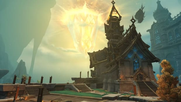 World of Warcraft: The War Within zone 'Hallowfall'.