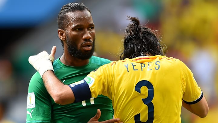 Mario Yepes, Didier Drogba