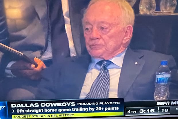 ESPN Destroyed Jerry Jones, Cowboys With One Brutal Graphic at End of Loss to Texans