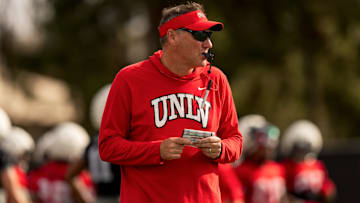 UNLV Rebels head coach Dan Mullen