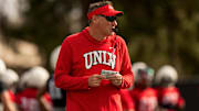 UNLV Rebels head coach Dan Mullen