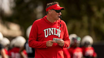 UNLV Rebels head coach Dan Mullen