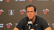 Erik Spoelstra at Miami Heat media day