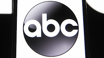 In this photo illustration, ABC (American Broadcasting...