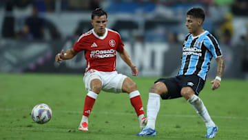 O Inter venceu na ida por 2 a 0 e está em vantagem na final do Gauchão