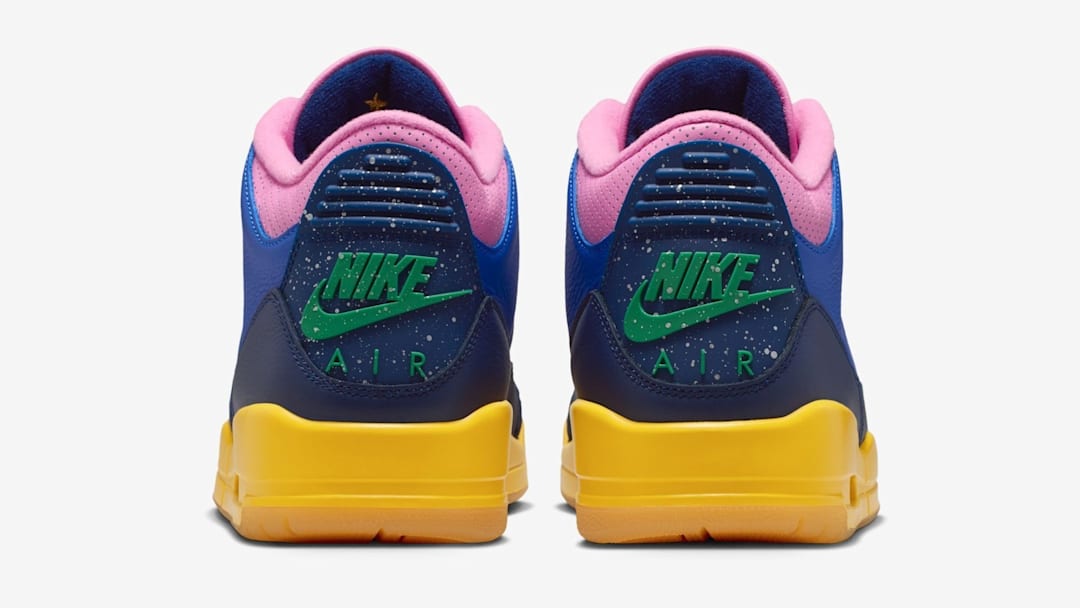 The Air Jordan 3 "Brazil" colorway drops on Saturday, May 16.