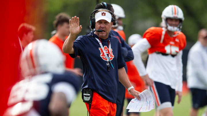 Auburn Tigers head coach Hugh Freeze is off to a fast start with the recruiting Class of 2026